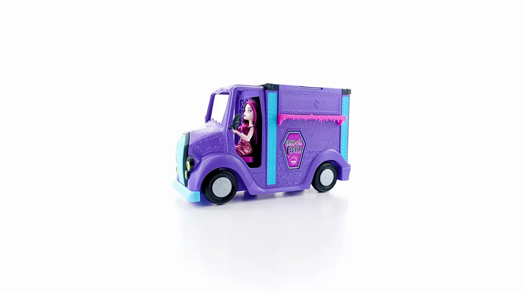 Monster High Draculaura Doll and Fangtastic Rockin' Food Truck
