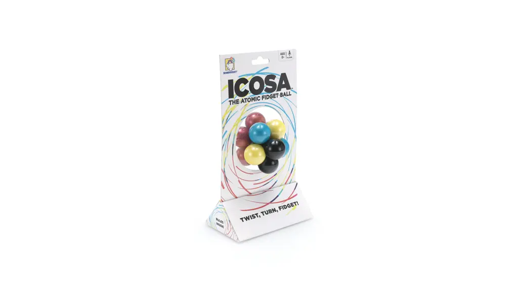 Brainwright, Fidget Puzzle Ball, Atomic Fidget Ball, Ages 8+