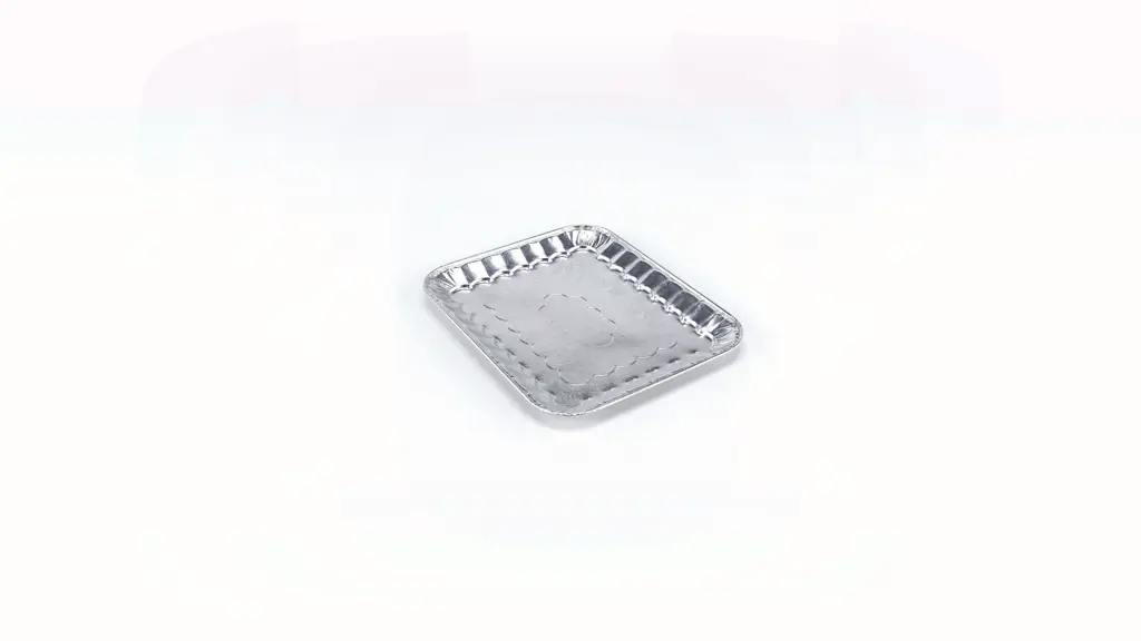 EZ Foil Aluminum Serving Tray, 18 in x 14.5 in x 1.25 in, 1 Count