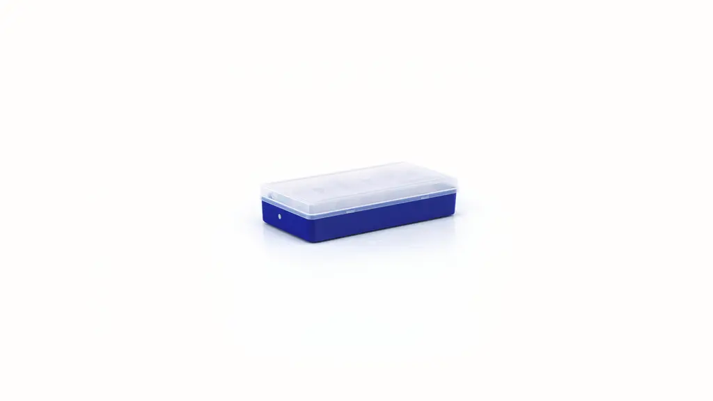 Flambeau Outdoors Zerust Mini One Tray Blue Plastic Tackle Box