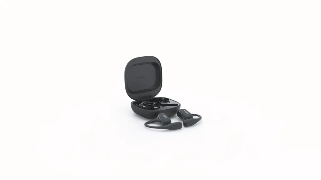 Shokz OpenFit2 Black Open-Ear True Wireless Earbuds, IP55