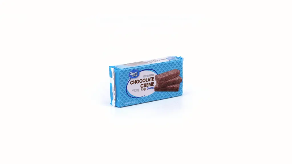 Great Value Chocolate Creme Wafer Cookies, 8 oz