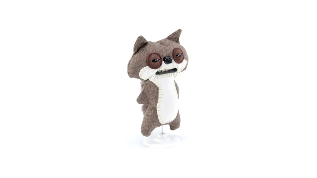 Fuggler, Fart Face 9 inch Plush, Suspicious Fox, Soft Ugly Monster