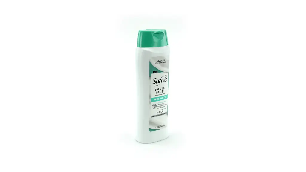 Suave Calming Relief Hand & Body Lotion With Prebiotics For Sensitive Skin, 18 FL OZ