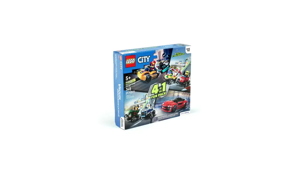 LEGO City Built For Speed Gift Set: Building Toy for Kids, Ages 5+