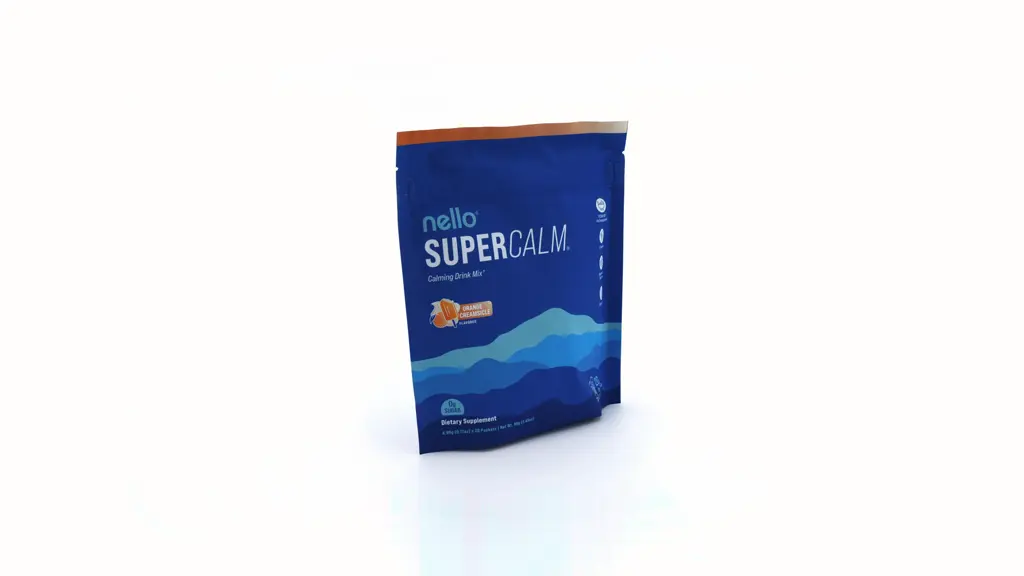 Nello Supercalm Drink Mix - Ashwagandha KSM 66, Magnesium