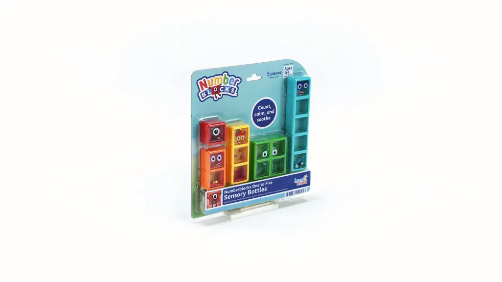 Learning Resources Numberblocks Sensory Bottles 1 to 5 Toddler