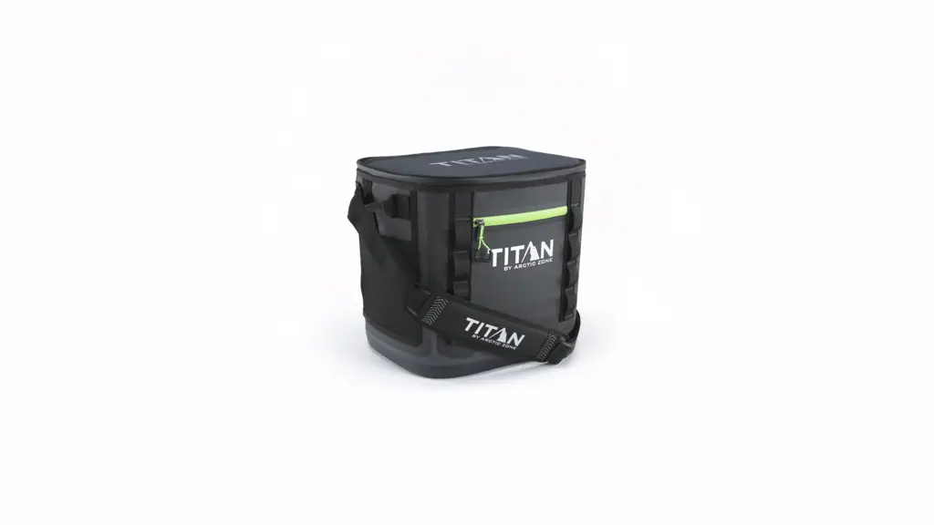 AIRTIGHT タッパー ブラック/グリーン Titan by Arctic Zone 24 Can, 16 Quart Welded Soft Cooler with