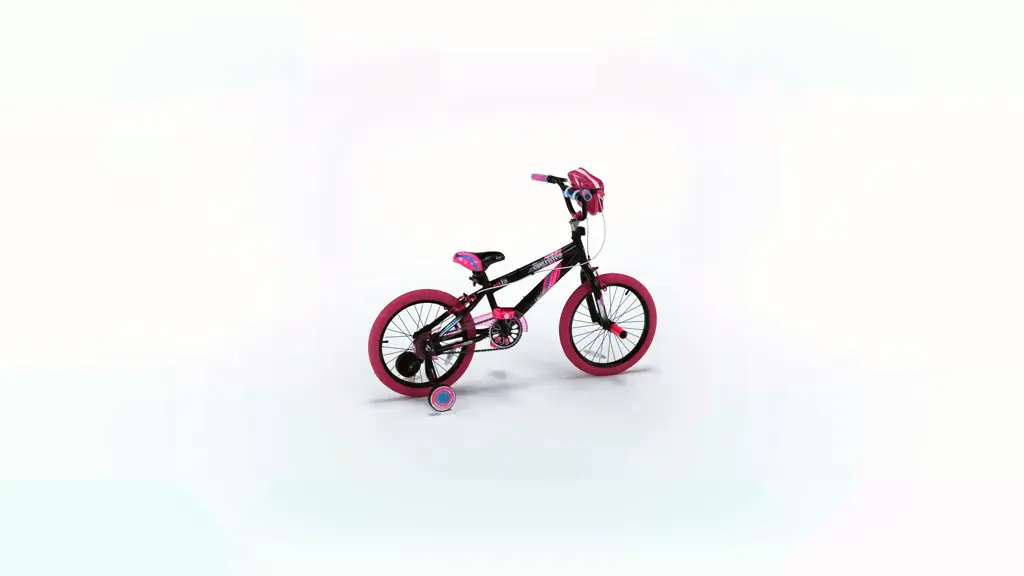 Kent 18 inch Sparkles Kids Bicycle for Girls, Black and Pink