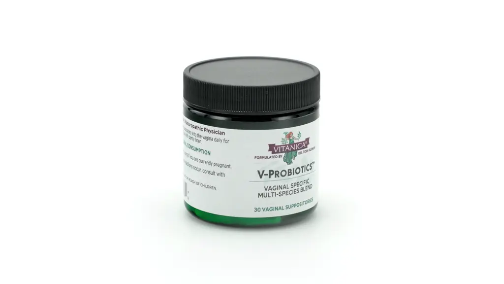 Vitanica V-Probiotics, 30 Suppository Capsules for Intravaginal