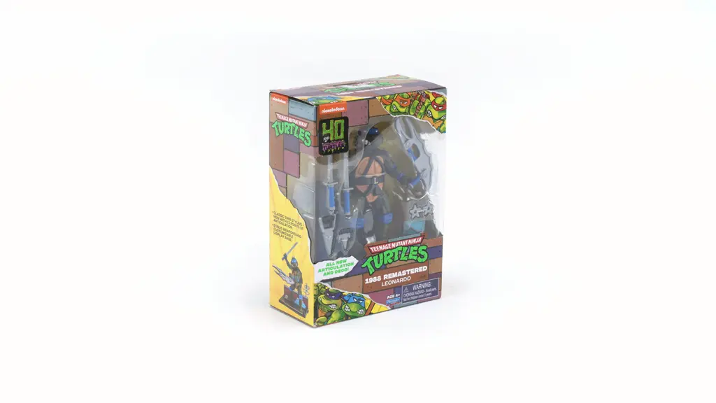 Teenage Mutant Ninja Turtles 4‚Äù Remastered Leonardo Action