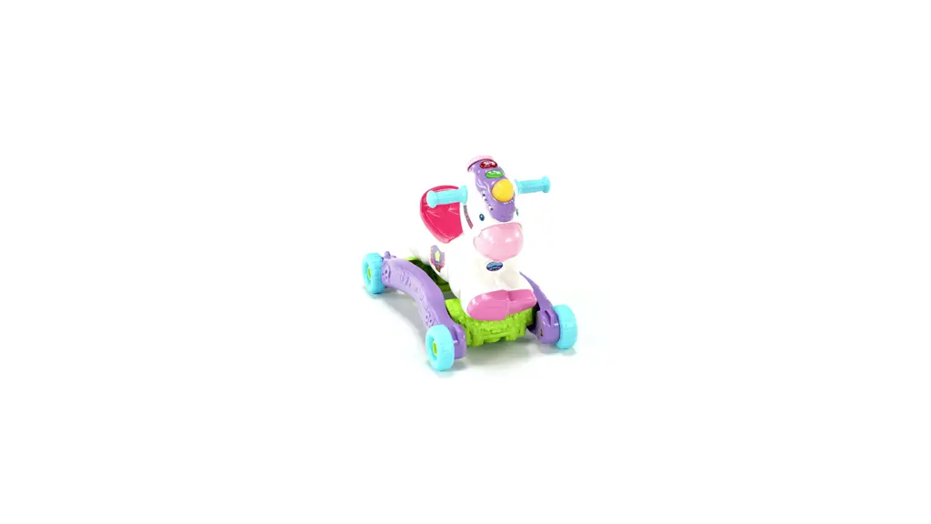 VTech Grow & Ride Unicorn for Infants & Toddlers, Rocker to Rider