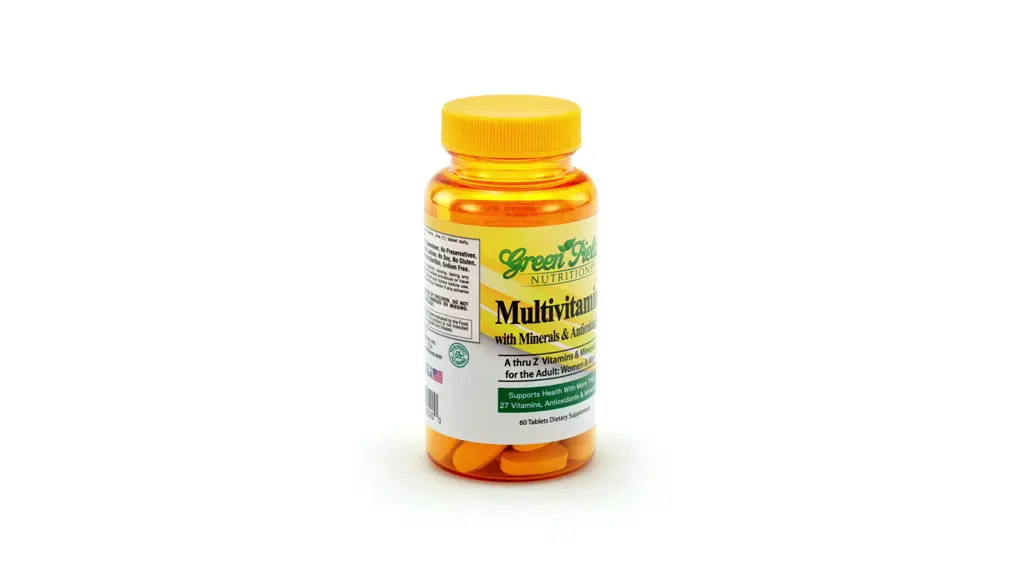 Greenfield Nutritions Halal Multivitamin, for Energy, Immunity