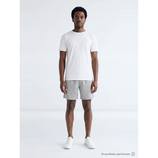 thumbnail enriched-apparel-video image 2 of Athletic Works Men's and Big Men's DriWorks Mesh Athletic Shorts, 7 in Inseam, Soft Silver, 2 of 11