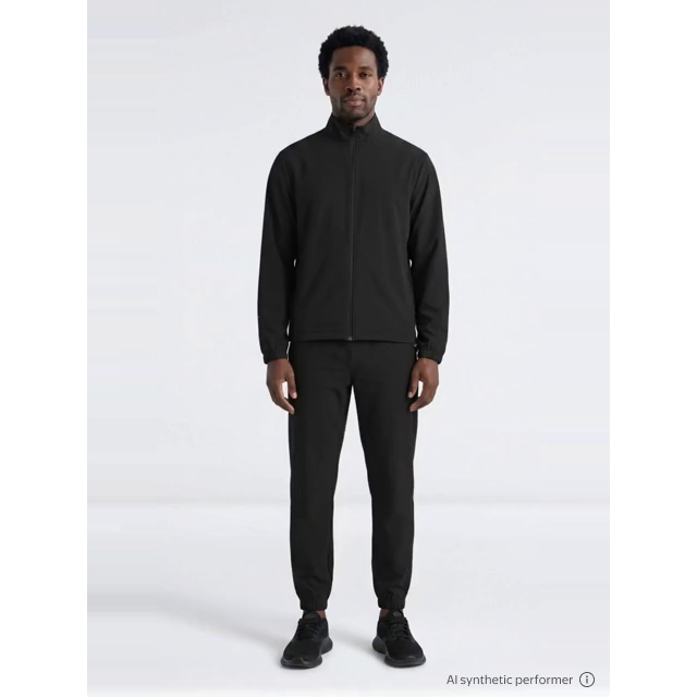 thumbnail enriched-apparel-video image 2 of Athletic Works Men's and Big Men's Woven Track Jacket, Sizes S-3XL, 2 of 6