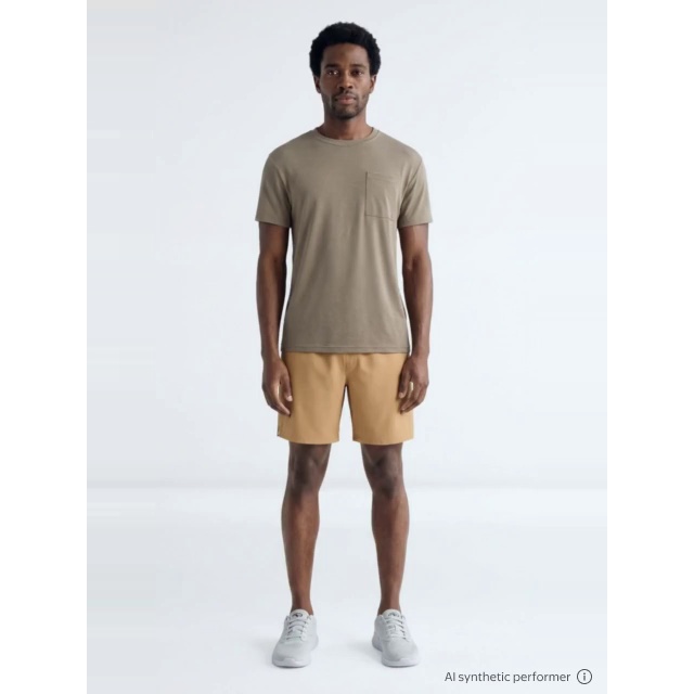 thumbnail enriched-apparel-video image 2 of Athletic Works Men's and Big Men's Woven Running Shorts, 8" Inseams, Sizes XS-5XB, 2 of 6