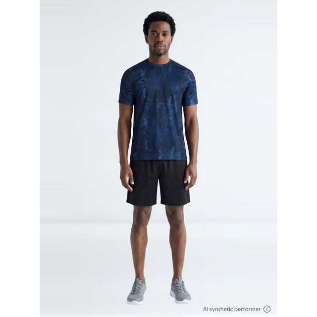 thumbnail enriched-apparel-video image 2 of (2 pack) Athletic Works Men's and Big Men's Active Mesh Shorts, 9" Inseam, Sizes XS-5XB, 2 of 8