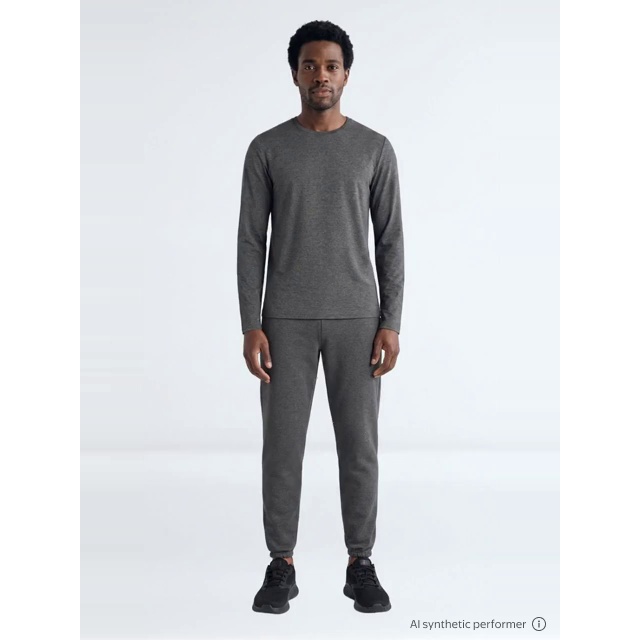 thumbnail enriched-apparel-video image 2 of Athletic Works Men's and Big Men's Fleece Jogger Sweatpants, Sizes XS-4XLT, 2 of 7