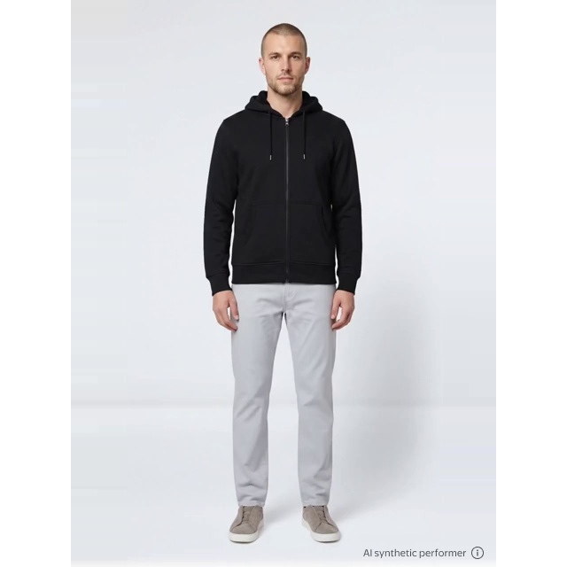 thumbnail enriched-apparel-video image 2 of George Men's and Big Men's High Pile Fleece Hoodie, Sizes S-3XL, 2 of 7
