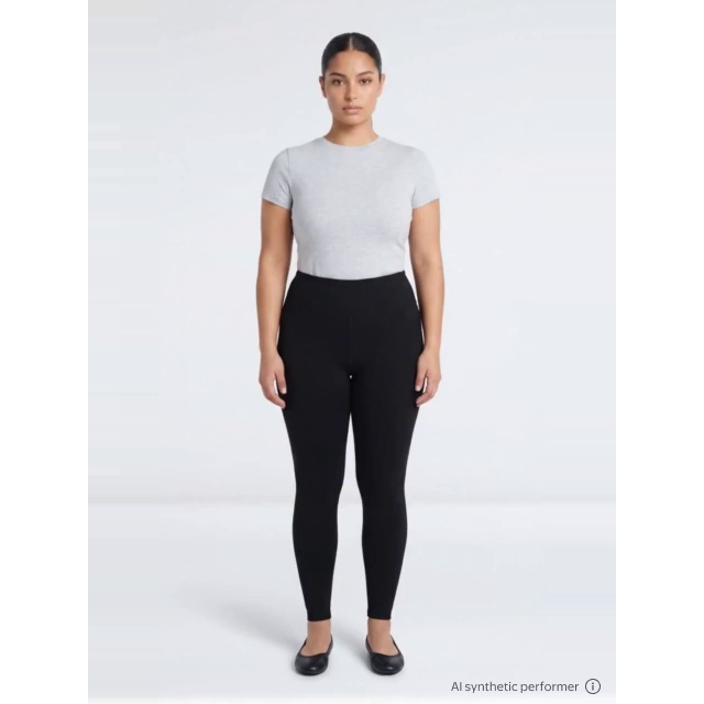 thumbnail enriched-apparel-video image 2 of Time and Tru Women's Capri Leggings, Sizes XS-XXXL, 2 of 7