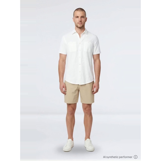 thumbnail enriched-apparel-video image 2 of George Men's and Big Men's Seersucker Shorts, 8 in Inseam, Sizes S-3XL, 2 of 6