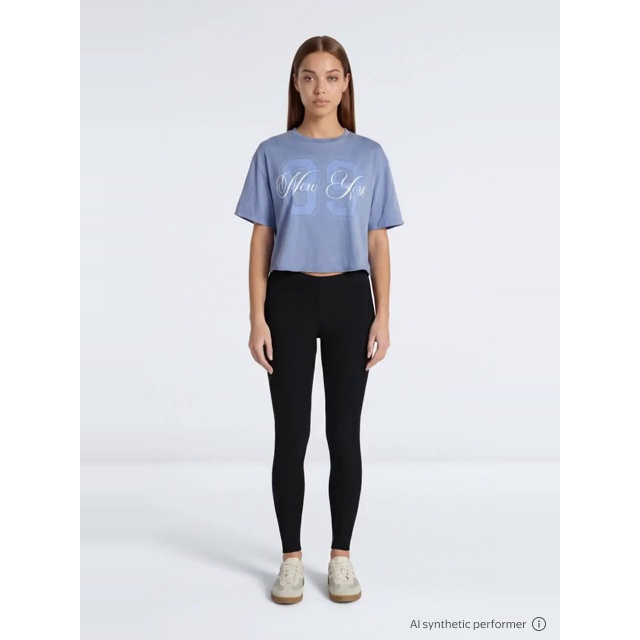 thumbnail enriched-apparel-video image 2 of No Boundaries Super Soft Core Ankle Leggings, 27.5'' Inseam, Women's XXS-4X, 2 of 6