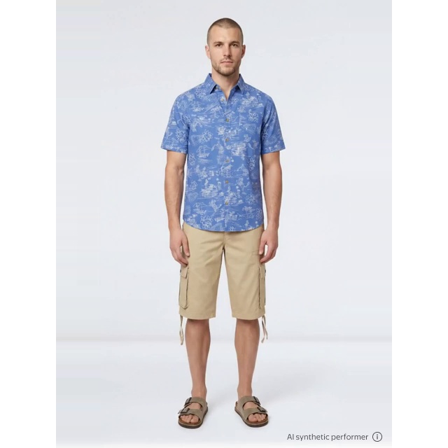 thumbnail enriched-apparel-video image 2 of George Men's Messenger Cargo Shorts, Relaxed Fit, 14 in Inseam, Sizes 28-54, 2 of 6