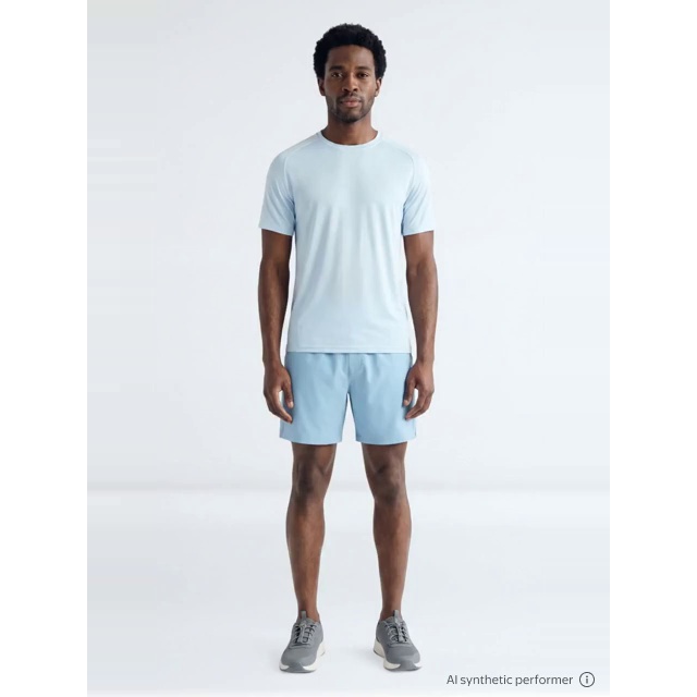 thumbnail enriched-apparel-video image 2 of Athletic Works Men’s and Big Men’s DriWorks Mesh Tee with Short Sleeves, Sizes XS-4XLT, 2 of 6