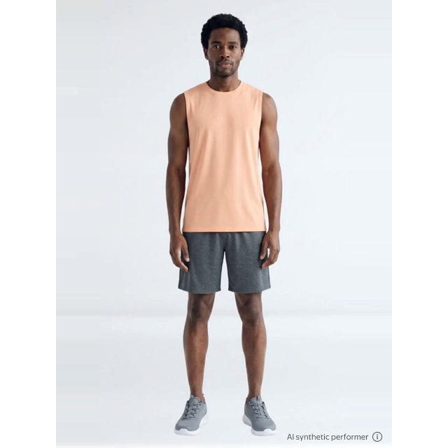 thumbnail enriched-apparel-video image 2 of Athletic Works Men’s Sleeveless Mesh Muscle Tee, Sizes XS-5XL, 2 of 6