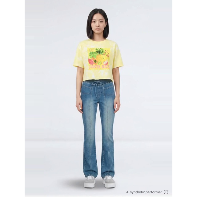 thumbnail enriched-apparel-video image 2 of No Boundaries Seam Front Bootcut Pants, 31.5'' Inseam, Women's XXS-XXL, 2 of 6