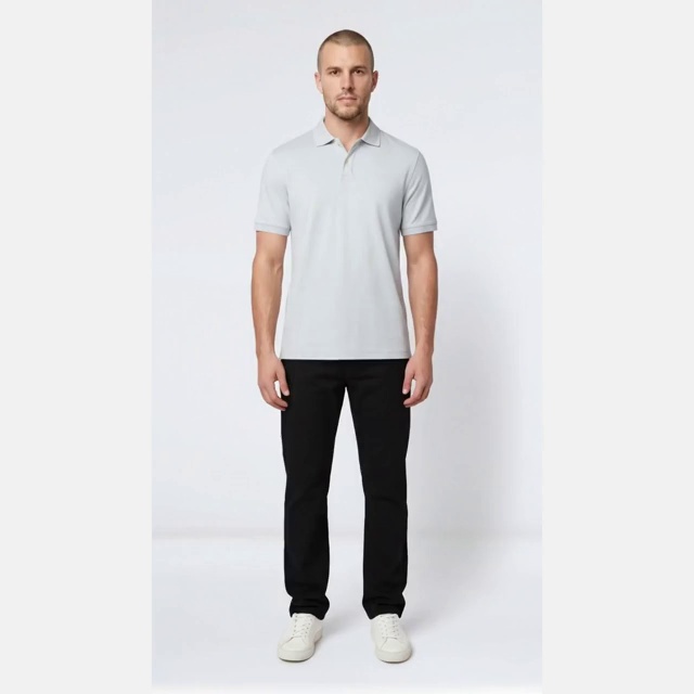 thumbnail enriched-apparel-video image 2 of George Men's and Men's Big & Tall Short Sleeve Interlock Polo Shirt, Sizes S-5XL, LT-3XLT, 2 of 6