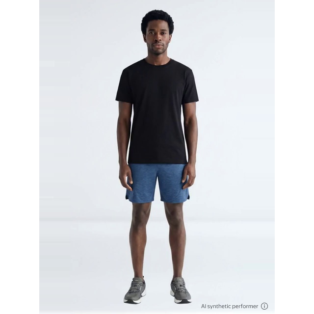 thumbnail enriched-apparel-video image 2 of Athletic Works Men's & Big Men’s Jersey Knit Shorts, 9" Inseam, Sizes XS-5XL, 2 of 6