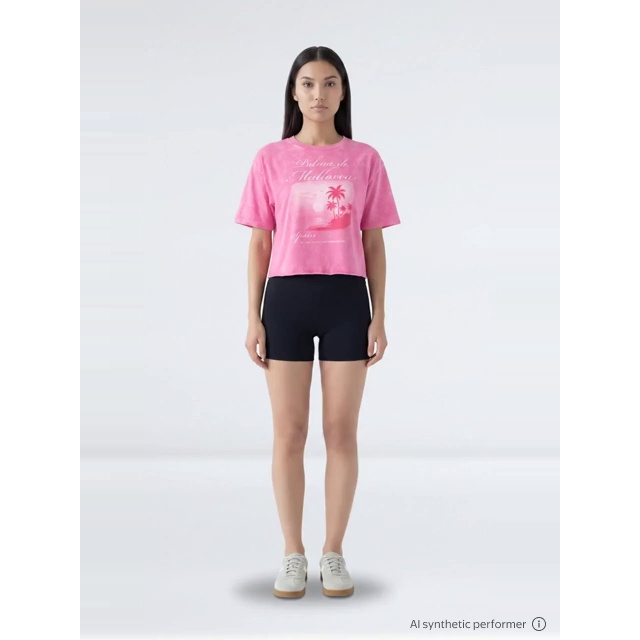 thumbnail enriched-apparel-video image 2 of No Boundaries Women's Shorty Shorts, 3 in Inseam, XXS/XS-XXL/1X, 2 of 6