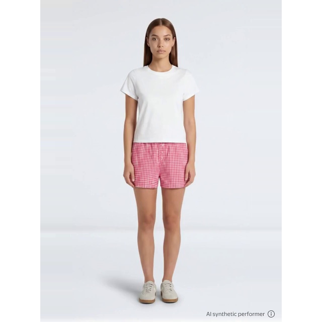 thumbnail enriched-apparel-video image 2 of No Boundaries Women's Cotton Boxer Shorts, 3 in Inseam, XXS-4X, 2 of 6