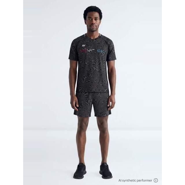 thumbnail enriched-apparel-video image 2 of Athletic Works Men's Reflective Print Soccer Shorts, 6" Inseam, Sizes XS-3XL, 2 of 8