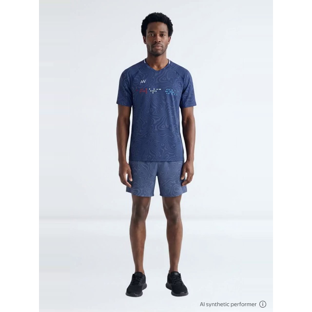 thumbnail enriched-apparel-video image 2 of Athletic Works Men's Reflective Print Soccer Shorts, 6" Inseam, Sizes XS-3XL, 2 of 8