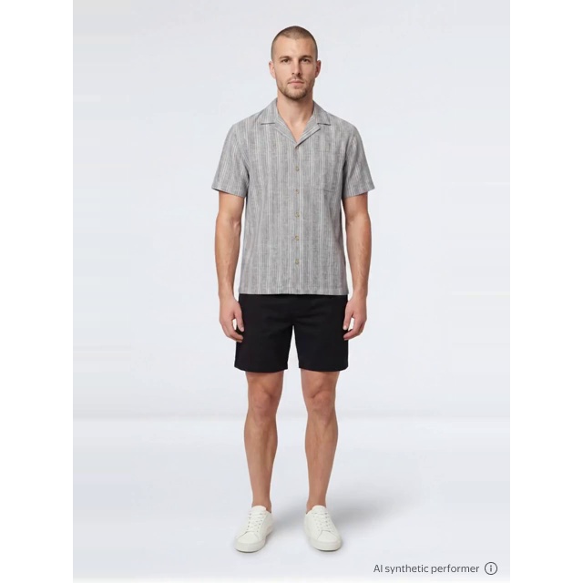 thumbnail enriched-apparel-video image 2 of George Men's Textured Camp Shirt, Sizes S-5XL, 2 of 6