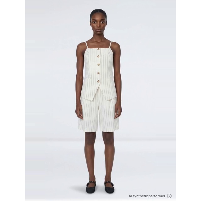thumbnail enriched-apparel-video image 2 of Scoop Women’s Linen Blend Vest, Sizes XS-XL, 2 of 6