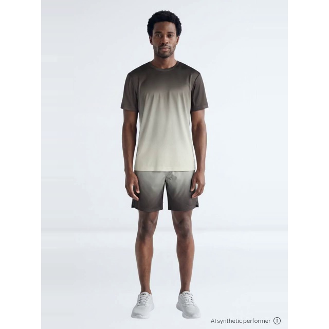 thumbnail enriched-apparel-video image 2 of Athletic Works Men's and Big Men's Active Ombre Performance Tee Shirt, Sizes XS-5XL, 2 of 6