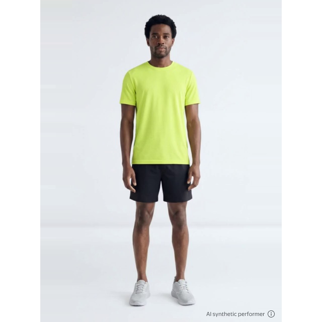 thumbnail enriched-apparel-video image 2 of Athletic Works Men's and Big Men's Core Linear Mesh Active Short Sleeve Tee, Sizes S-3XL, 2 of 9
