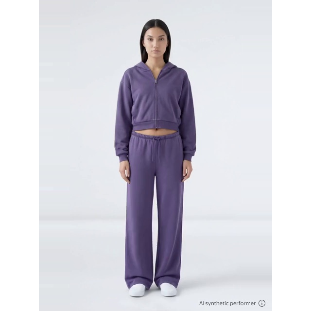 thumbnail enriched-apparel-video image 2 of No Boundaries Boxy Zip Up Hoodie, Women's XXS-XXL, 2 of 7