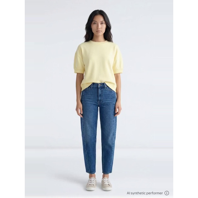 thumbnail enriched-apparel-video image 2 of Time and Tru Women's Fleece Sweatshirt with Short Puff Sleeves, Sizes XS-4X, 2 of 6