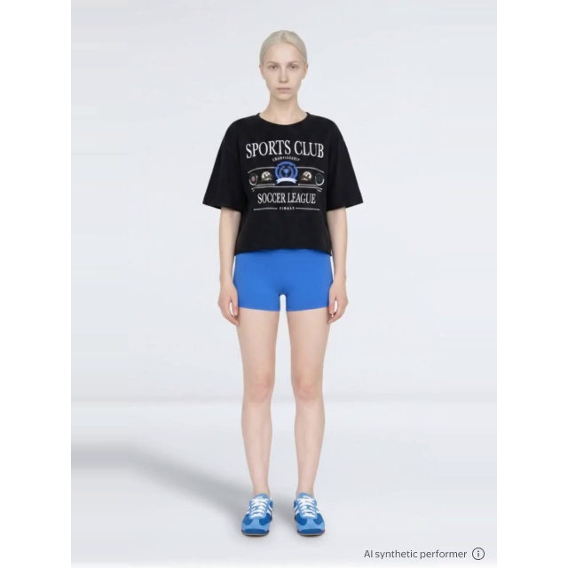 thumbnail enriched-apparel-video image 2 of No Boundaries Boxy Cropped Graphic Tee, Women's XXS-4X, 2 of 6