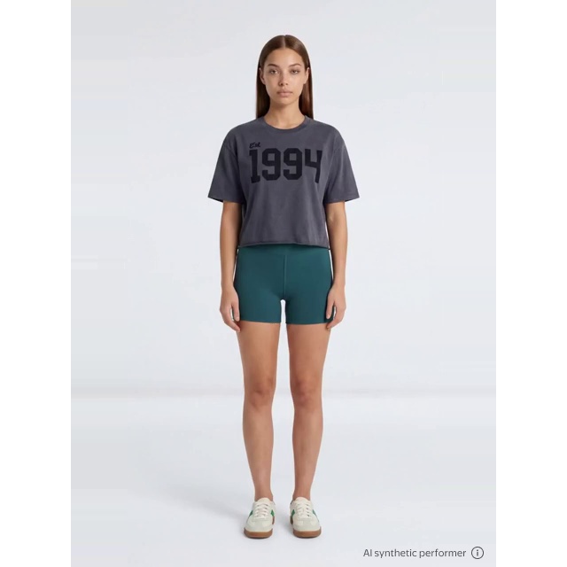 thumbnail enriched-apparel-video image 2 of No Boundaries Boxy Cropped Graphic Tee, Women's XXS-4X, 2 of 6