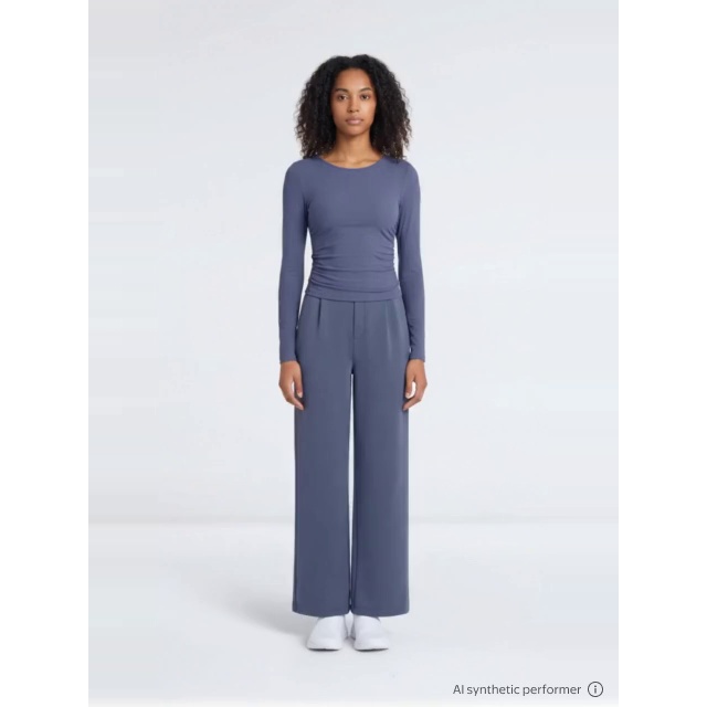 thumbnail enriched-apparel-video image 2 of Avia Women’s and Women's Plus Side Cinch Ruched Top, Sizes XS-4X, 2 of 7