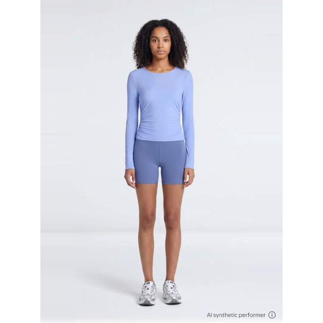 thumbnail enriched-apparel-video image 2 of Avia Women’s and Women's Plus Side Cinch Ruched Top, Sizes XS-4X, 2 of 7