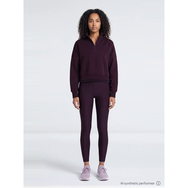 thumbnail enriched-apparel-video image 2 of Avia Women's Quarter Zip Fleece Pullover, Sizes XS-XXXL, 2 of 7
