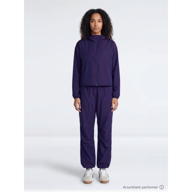 thumbnail enriched-apparel-video image 2 of Avia Women's Iridescent Zip Front Jacket with Hood, Sizes XS-XXXL, 2 of 8