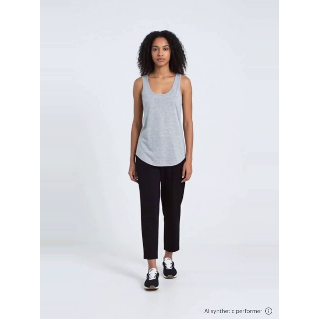 thumbnail enriched-apparel-video image 2 of Avia Women's and Women's Plus Tapered Interlock Trousers, 27" Inseam, Sizes XS-4X, 2 of 6