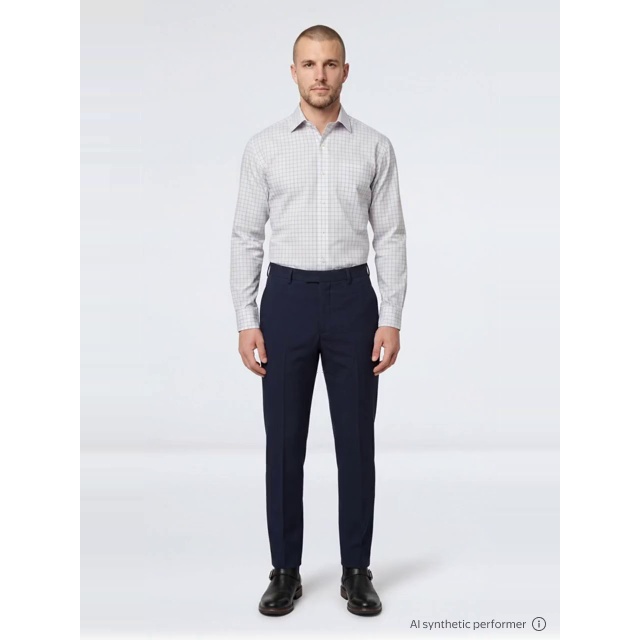 thumbnail enriched-apparel-video image 2 of George Men's & Big Men's Modern Fit Premium Comfort Flat Front Suit Pants, Sizes 30-44, 2 of 7
